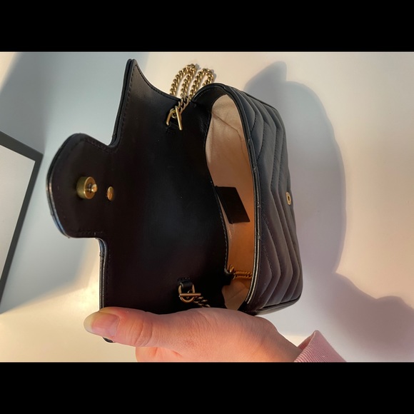 Gucci Marmont Super Mini Black - Picture 7 of 7